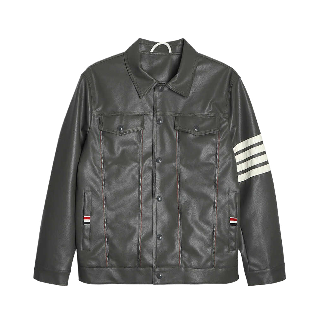 4-Bar Leather jacket