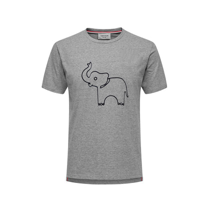 4-Bar Elephant print T-shirt