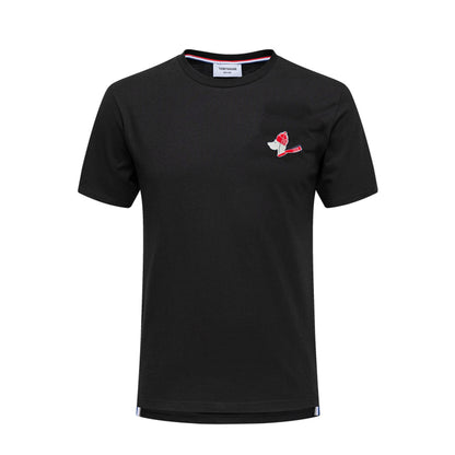 4-Bar Cotton T-shirt