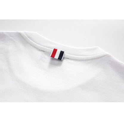 4-Bar Cotton T-shirt