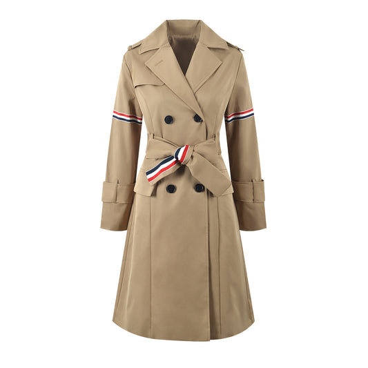 4-Bar Women's trench coat