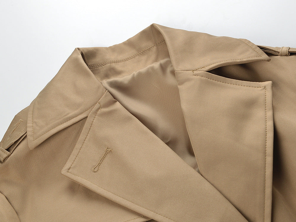 4-Bar Women's trench coat