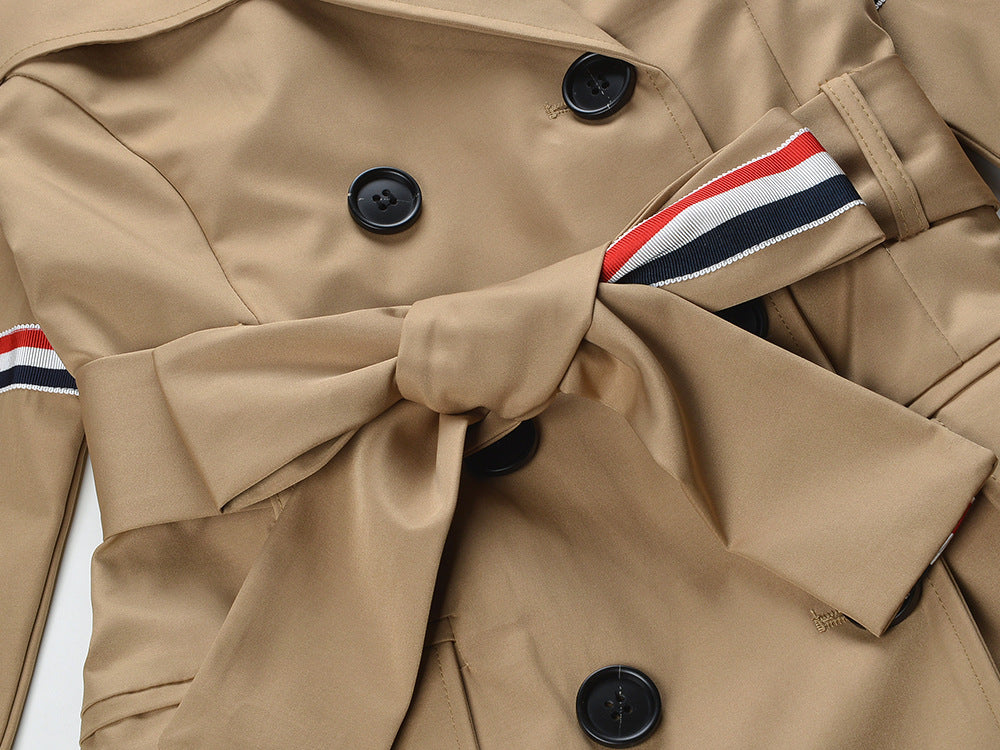 4-Bar Women's trench coat