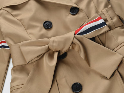 4-Bar Women's trench coat