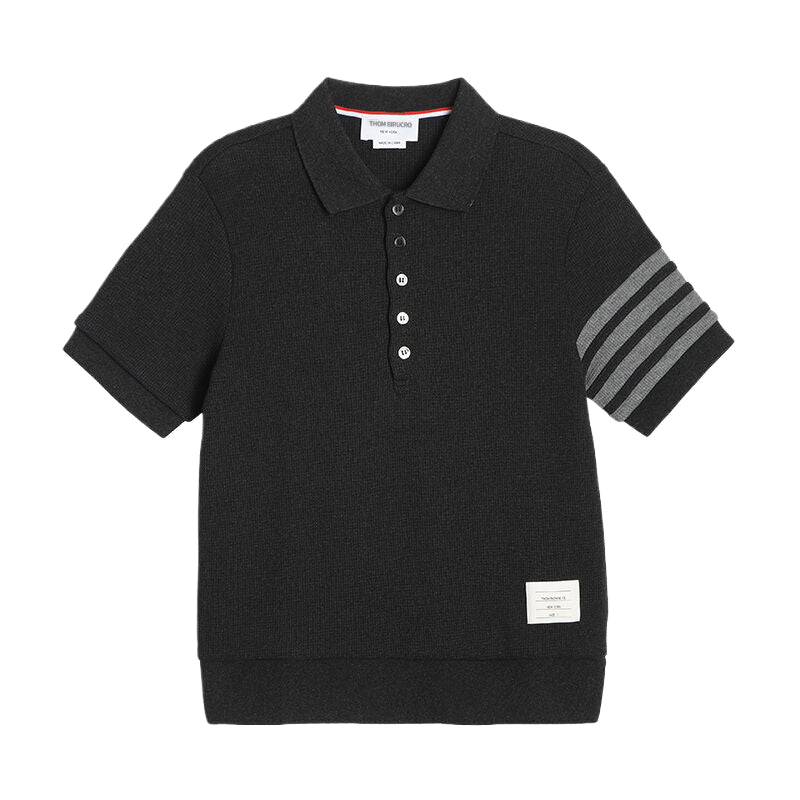 4-Bar Waffle POLO Shirt